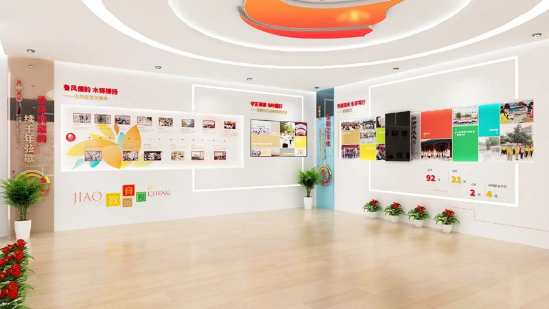 教育局黨建文化展廳設(shè)計，黨建展館裝修