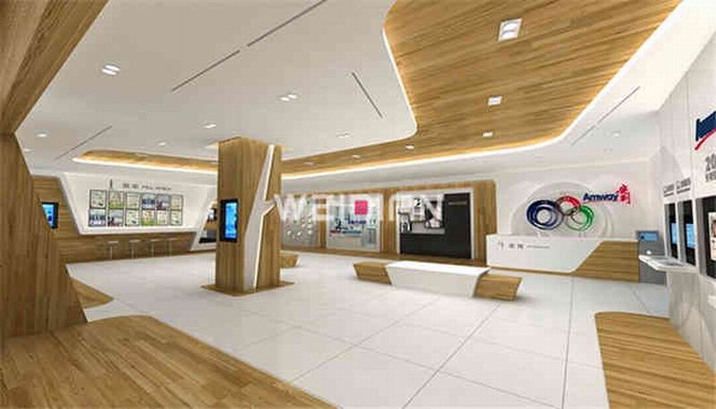 安利廣州企業(yè)展廳設(shè)計效果圖 安利廣州企業(yè)展廳設(shè)計效果圖